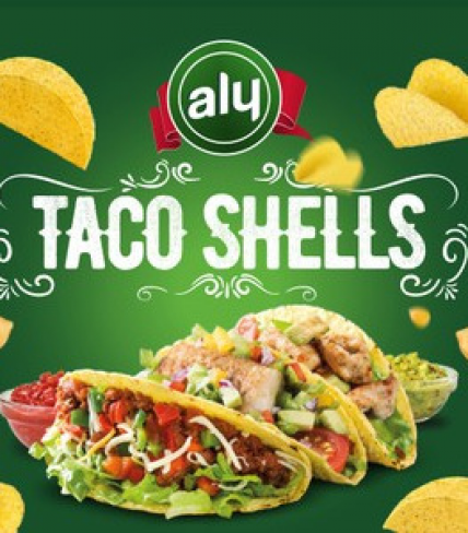 ALY Taco Shells Dökme Kutusuz 20 cm